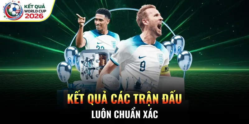 Kết quả các trận đấu luôn chuẩn xác